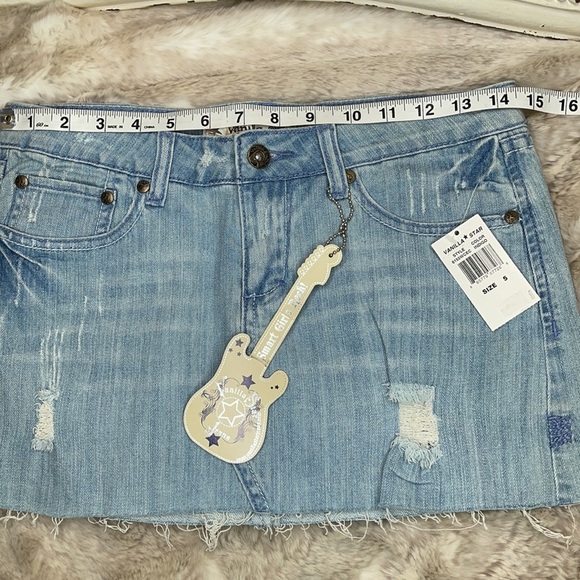Vanilla Star Denim Skirt - Picture 3 of 5